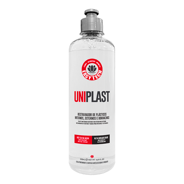 Uniplast Revitalizador de Plástico Externo e Interno Easytech 500ml