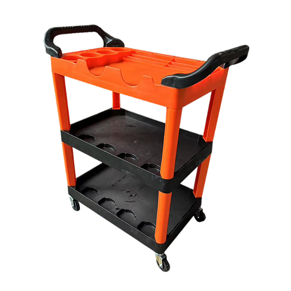 Carrinho para Ferramentas Power Rhino Preto e Laranja Kers