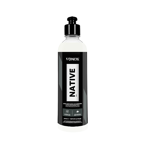 Native Cleaner Wax Cera de Carnaúba 240ml Vonixx