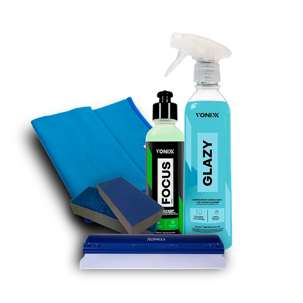 Kit Remoção de Marcas D'água nos Vidros Vonixx