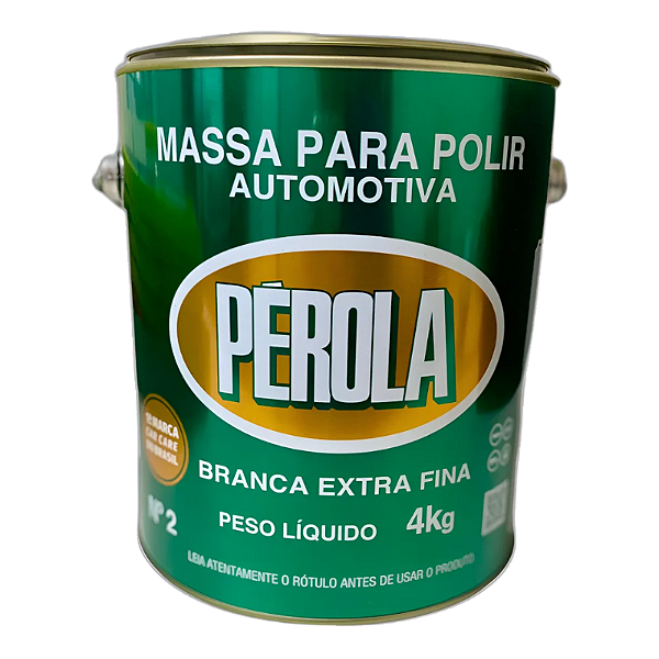 Massa para Polir Nº 2 Base Solvente Pérola 4kg