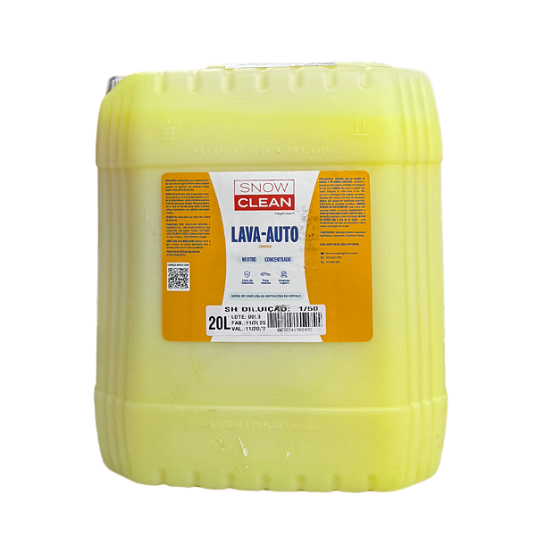 Lava Auto Cremoso Neutro 1/50 Magil Clean 20L