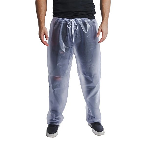 Calça Vinil Maicol 0,15 Transparente - CA 37536