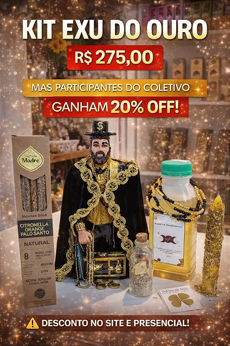 Kit - Exu Do Ouro - Coletivo