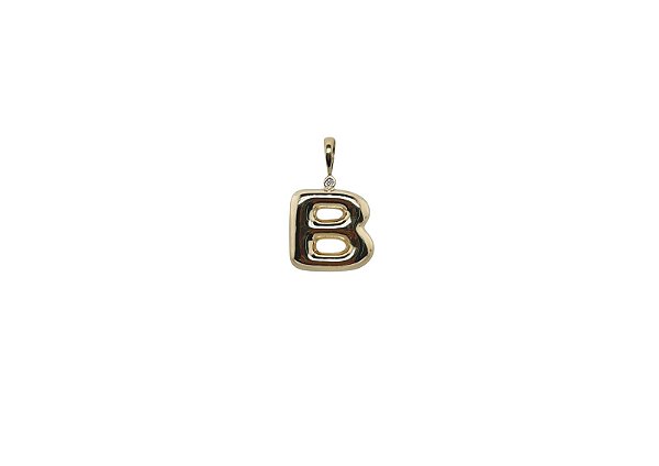Pingente Bold letra B
