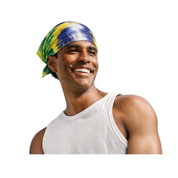 Bandana Faixa Lenço Brasil Copa do Mundo Kit Torcida Verde e Amarelo Jogos Seleção Brasileira Desfile 7 de Setembro