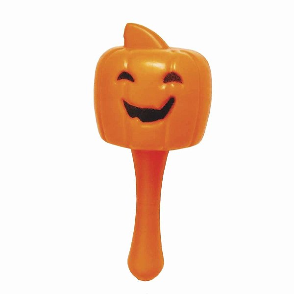 Mini Chocalho Brinquedo Maraca Abóbora Criança Brinquedo Bebê Infantil Decoração Festa Halloween Dia das Bruxas Terror