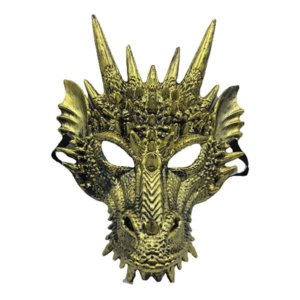 Máscara Dragão Anime Cosplay Game of Thrones Acessório Festa a Fantasia Halloween Dia das Bruxas Carnaval Bloquinho