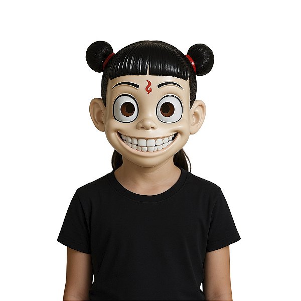 Máscara Boo Monstros S.A. Menina Sulley Mike Wozowski Acessório Fantasia Carnaval Dia das Crianças