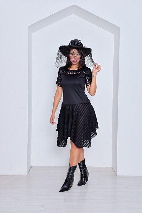 Fantasia Viúva Negra Noiva Cadáver Festa Halloween Dia das Bruxas Noites do Terror Festa Zumbi Sexta Feira 13 Carnaval