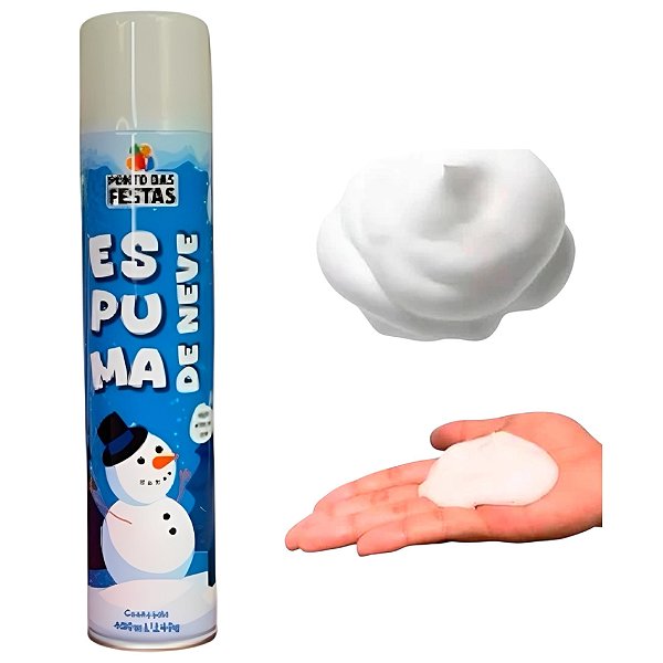 Spray Neve Artificial Pó Espuma Floco de Neve Enfeite Decoração Árvore de Natal Presépio Vitrine