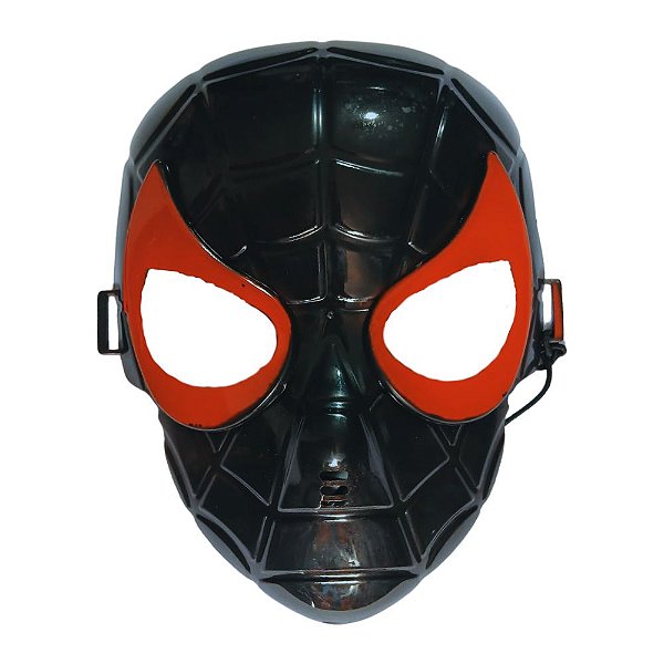 Máscara Homem Aranha Preto Rosto Inteiro Venom Filme Riot Spider Veneno Simbiose Cosplay Monstro Acessório Fantasia Brinquedo Dia das Crianças Festa Aniversário Bloquinho Carnaval