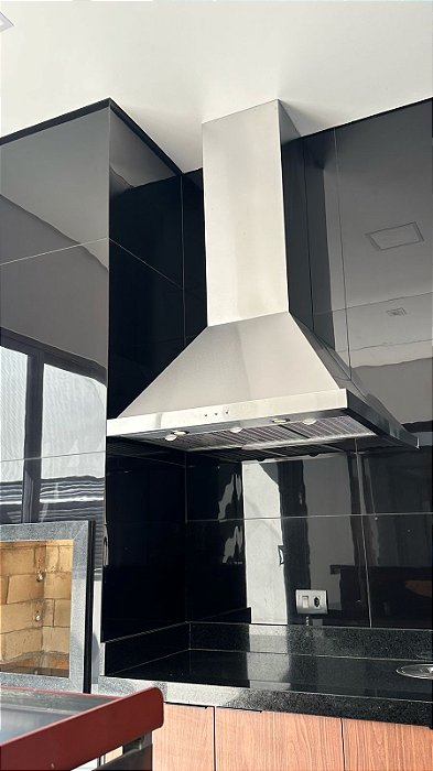 Coifa em Aço Inox Piramidal Gourmet