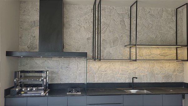 Coifa Modelo Duplo Reto Para Área Gourmet