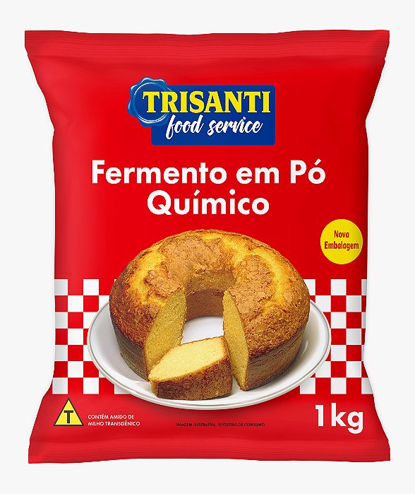 FERMENTO QUIMICO EM PO - TRISANTI - 1KG