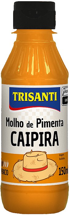 MOLHO DE PIMENTA CAIPIRA - TRISANTI - 150ML
