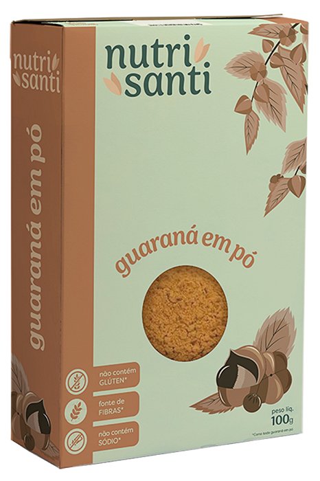 GUARANA EM PO - NUTRISANTI - 100G