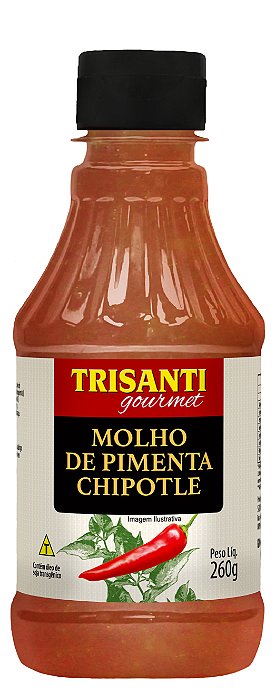 MOLHO DE PIMENTA CHIPOTLE - TRISANTI GOURMET - 260G