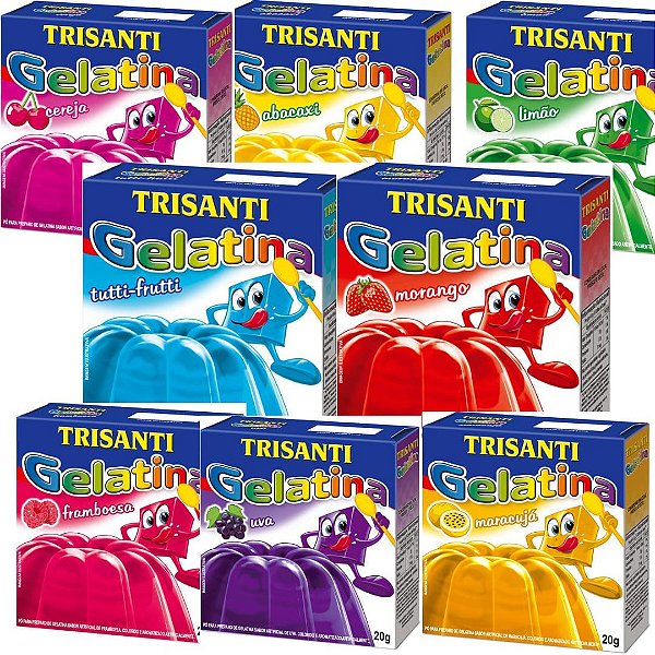 GELATINA TRADICIONAL 20G - SABORES