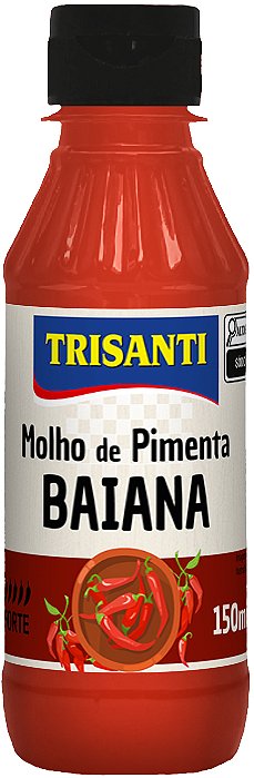 MOLHO DE PIMENTA BAIANA - TRISANTI - 150ML