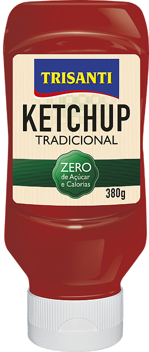 KETCHUP ZERO ACUCAR - TRISANTI - 380G