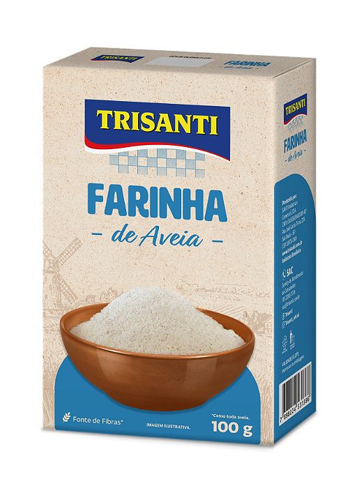 FARINHA DE AVEIA - TRISANTI - 100G