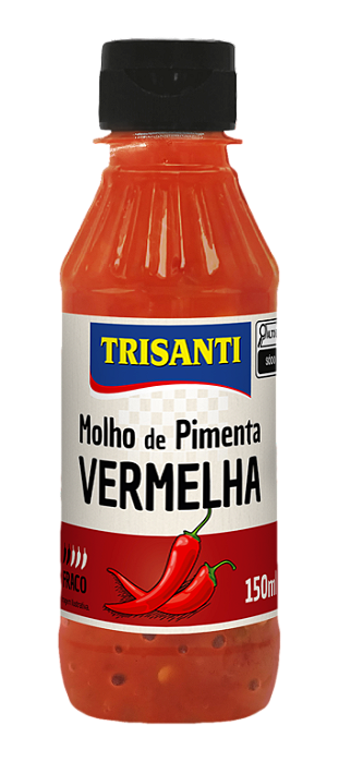 MOLHO DE PIMENTA VERMELHA - TRISANTI - 150ML