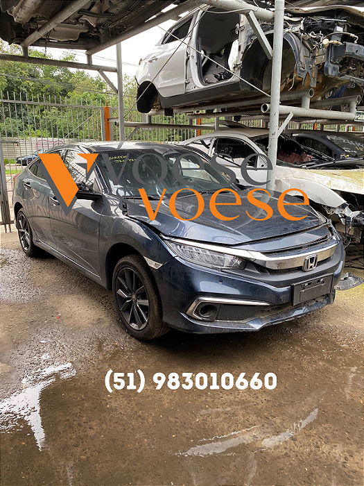 SUCATA HONDA CIVIC EXL 2.0 16V 155CV 2021 AUTOMATICO