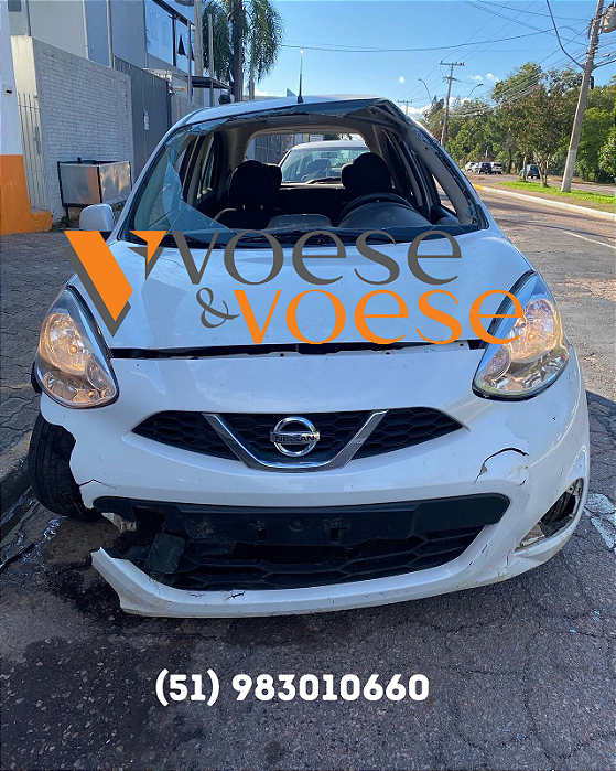 SUCATA NISSAN MARCH SV 1.6 16V 111CV 2014 MANUAL