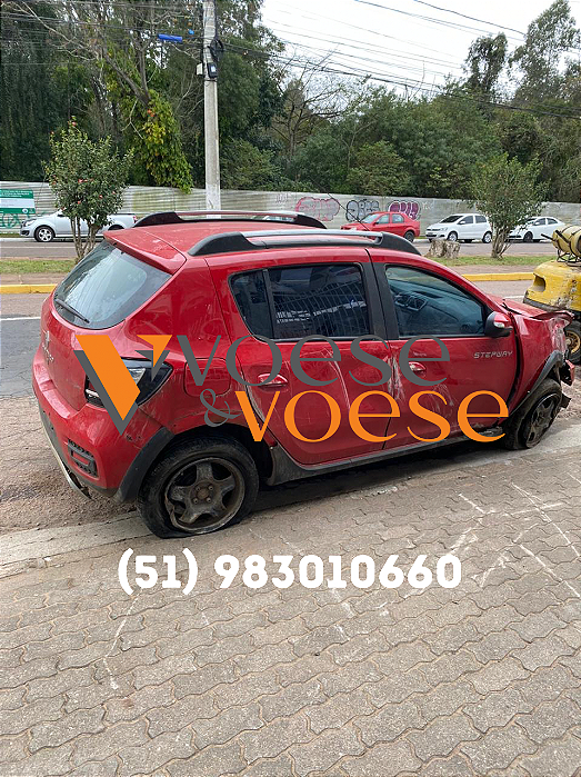 SUCATA RENAULT SANDERO STEPWAY 1.6 8V 106CV 2016 MANUAL