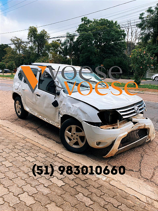 SUCATA RENAULT DUSTER 2.0 16V 142CV 2014 MANUAL