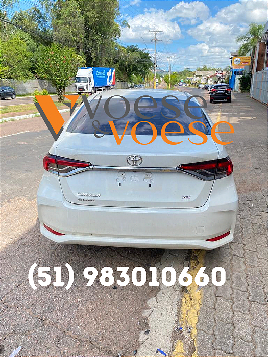 SUCATA TOYOTA COROLLA XEI 2.0 16V 177CV 2022 AUTOMATICO