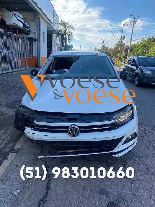 SUCATA VOLKSWAGEN POLO HIGHLINE 1.0 12V TSI 128CV 2019 AUTOMATICO
