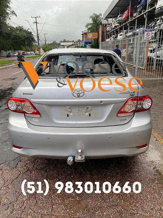 SUCATA TOYOTA COROLLA XEI 2.0 16V 153CV 2012 AUTOMATICO