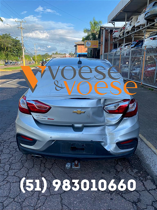 SUCATA CHEVROLET CRUZE LT 1.4 16V TURBO 153CV 2018 AUTOMATICO