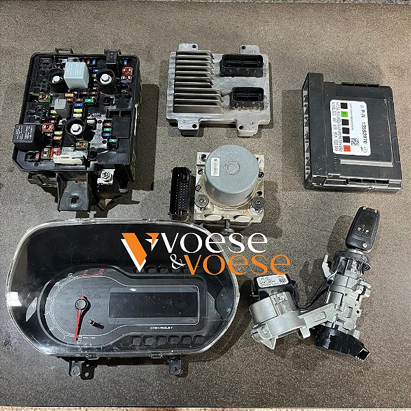 KIT CODE MÓDULO CHEVROLET SPIN LT 1.8 8V 2016 MANUAL