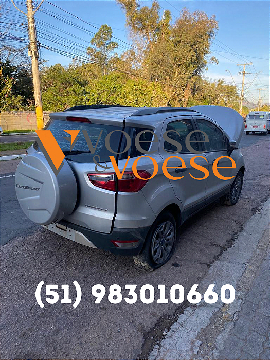SUCATA FORD ECOSPORT FREESTYLE 1.6 16V 115CV 2016 MANUAL