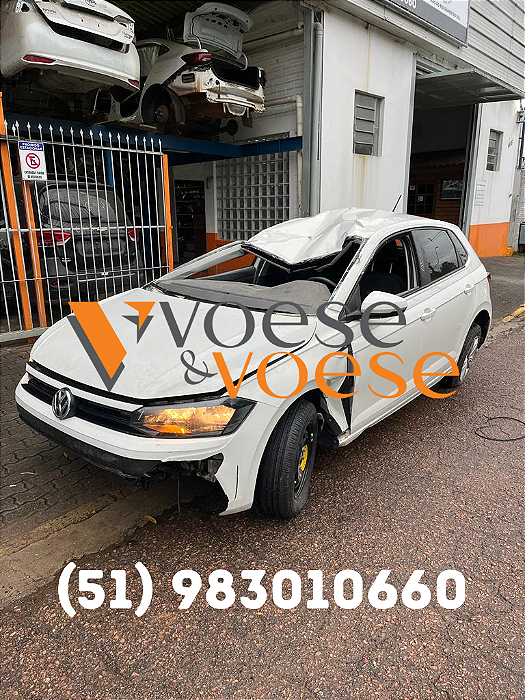 SUCATA VOLKSWAGEN POLO MSI 1.6 16V 117CV 2019 MANUAL