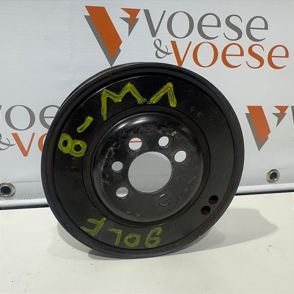 POLIA VIRABREQUIM VOLKSWAGEN GOLF JETTA NEW BEETLE 2.0 2012 CODIGO VW 06A105243E