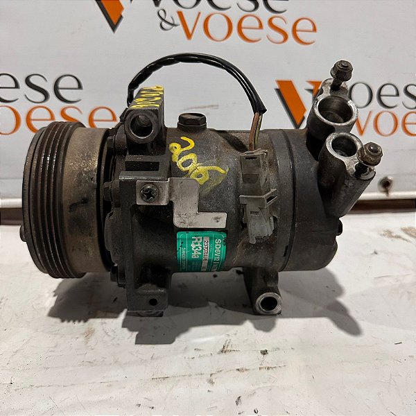 COMPRESSOR AC PEUGEOT 206 1.0 16V 2001 SANDEN 2370711145