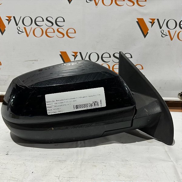 RETROVISOR DIREITO ELÉTRICO GM COBALT LTZ 2015