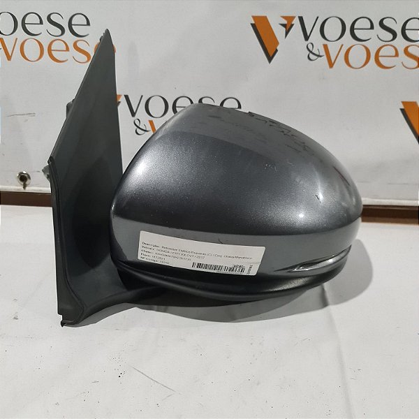 RETROVISOR ESQUERDO ELÉTRICO HONDA CITY EX 2016 ( MODELO COM PISCA )
