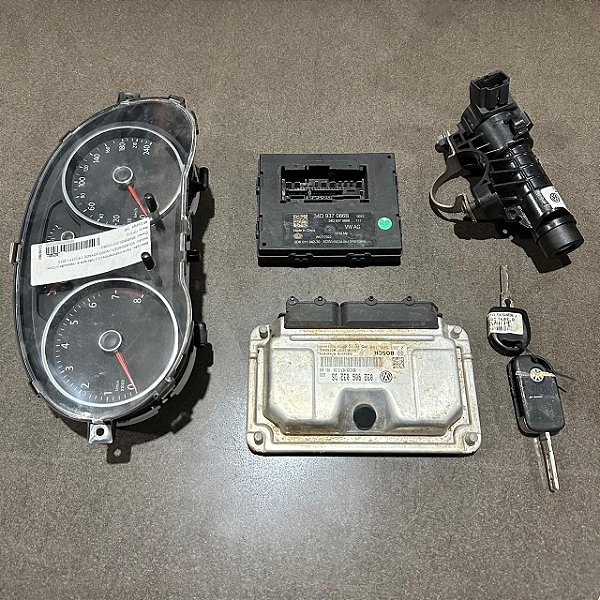 KIT CODE MÓDULO VOLKSWAGEN VOYAGE CITY 1.6 8V 2013 MANUAL