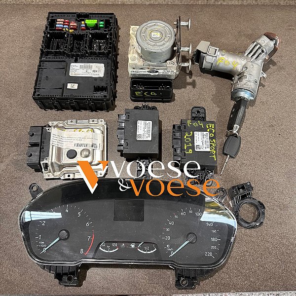 KIT CODE MÓDULO FORD ECOSPORT SE 1.5 3CC 2019 MANUAL