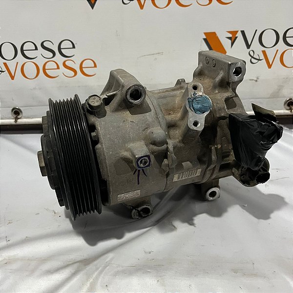 COMPRESSOR AC TOYOTA COROLLA 2.0 16V 2016 DENSO 4472500351 ( DETALHES NA CARCAÇA )
