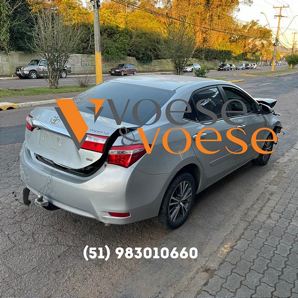 SUCATA TOYOTA COROLLA GLI 1.8 16V 144CV 2016 AUTOMATICO