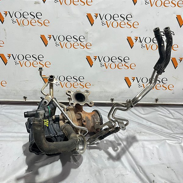 TURBINA MOTOR VOLKSWAGEN T-CROSS 1.0 TSI 2020 ORIGINAL CODIGO VW 04C129654