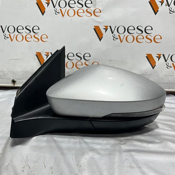 RETROVISOR ESQUERDO ELÉTRICO VOLKSWAGEN T-CROSS SENSE 2020 ( MODELO COM PISCA )