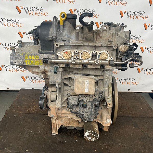MOTOR VOLKSWAGEN T-CROSS 1.0 TSI TURBO 128CV 2020 74.000KM