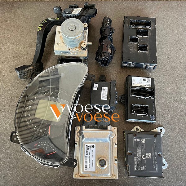 KIT CODE MÓDULO FIAT STRADA ENDURANCE 1.4 8V 2022 MANUAL